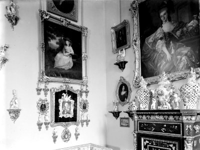 Paleis Wilanow Interieur met porseleindecoraties, Bestanddeelnr 190-0604 photo