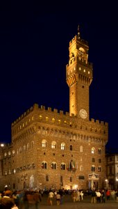 Palazzo Vecchio Florence night