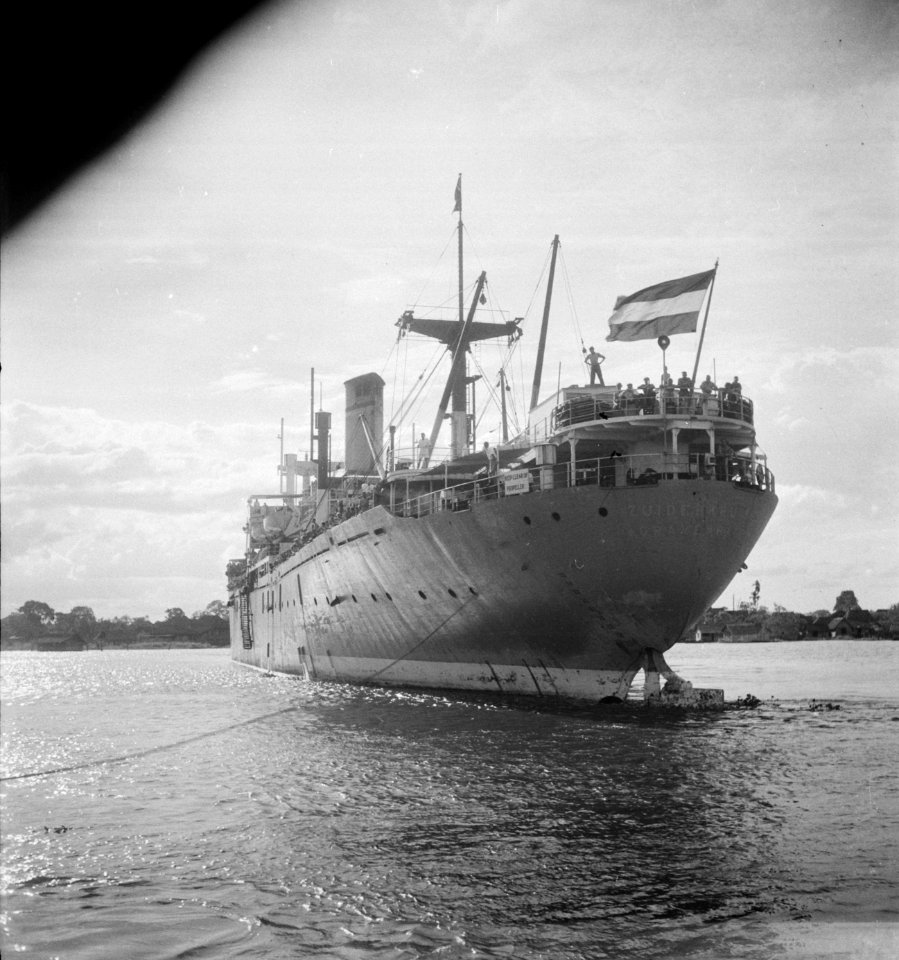 Palembang Voor het afhalen van 7 RS dat zijn Indische tijd erop heeft zitten en, Bestanddeelnr 1610-6-1