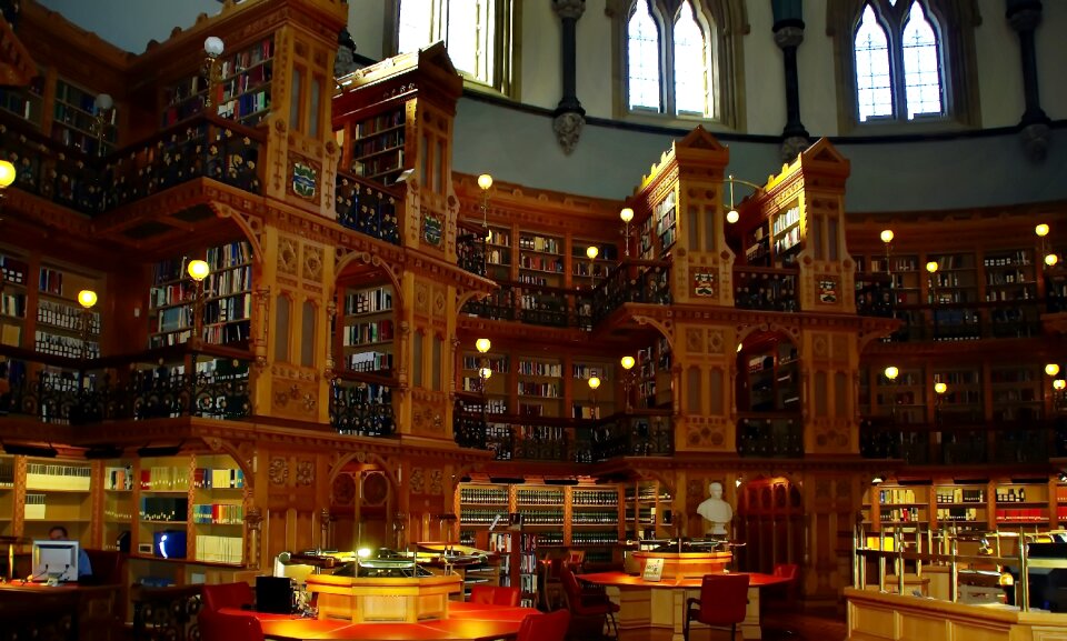 Library congress big room