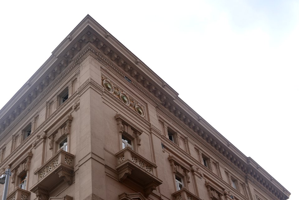 Palazzo della Banca di Roma – dettaglio facciata