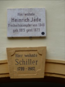 Plaques Windischenstraße 8 Weimar