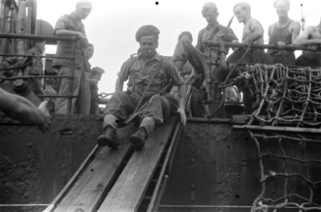 Palembang Op 30 dec. arriveerde te Palembang het ss. Sloterdijk, met aan boor, Bestanddeelnr 485-3-2