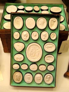 Plaster medallions - George Walter Vincent Smith Art Museum - DSC03694