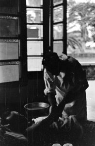 Palembang Gewondenverzorging in het Militair Hospitaal, Bestanddeelnr 3888