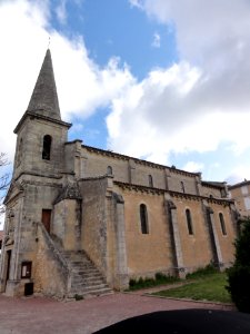 Plassac (Gironde) église 01