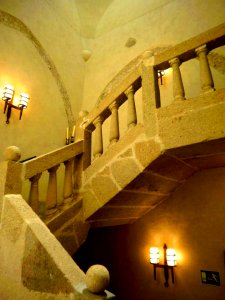 Plasencia - Convento de San Vicente Ferrer-Parador de Turismo, escalera 5