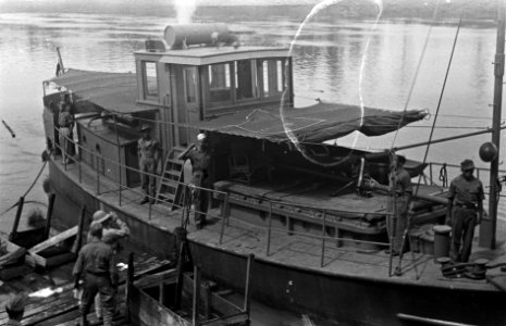 Palembang. Bij hun bezoek aan het gebied van de Stoters maakten de Amerikaanse, Bestanddeelnr 3721