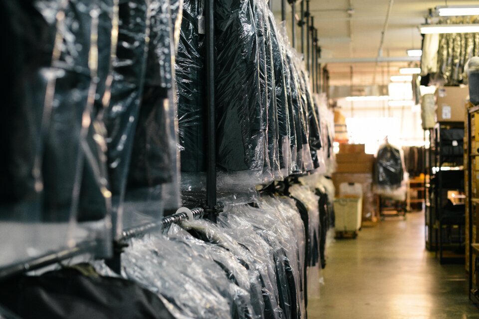 Hanging plastic mens fashion