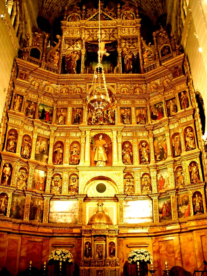 Palencia - Catedral 90 - retablo mayor