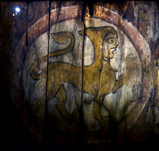 Plafond au bestiaire Musées de la Cour d'or Metz 29012017 15