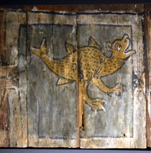 Plafond au bestiaire Musées de la Cour d'or Metz 29012017 08