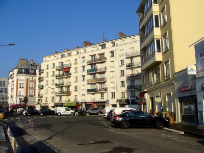 Place de la Gare, Courbevoie, France