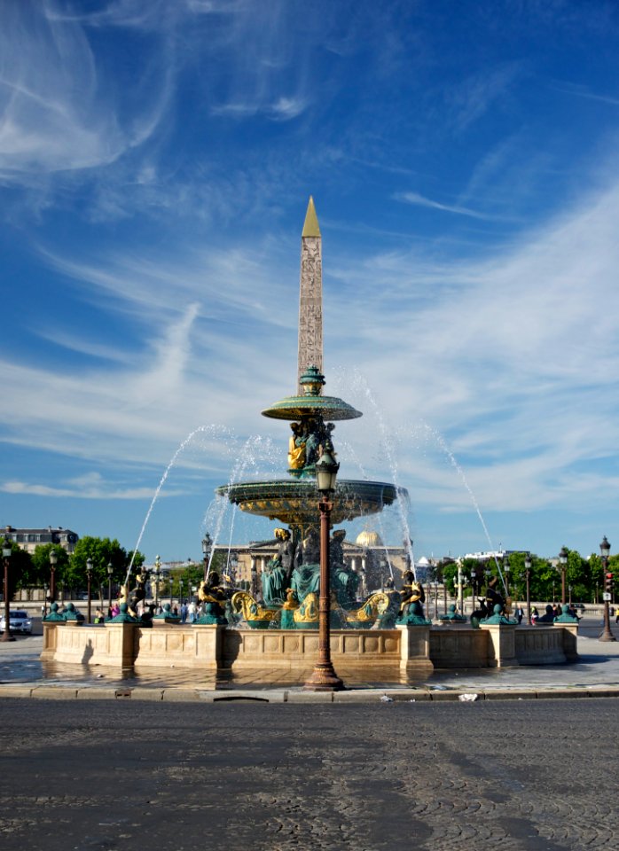 PLace de la Concorde alignement