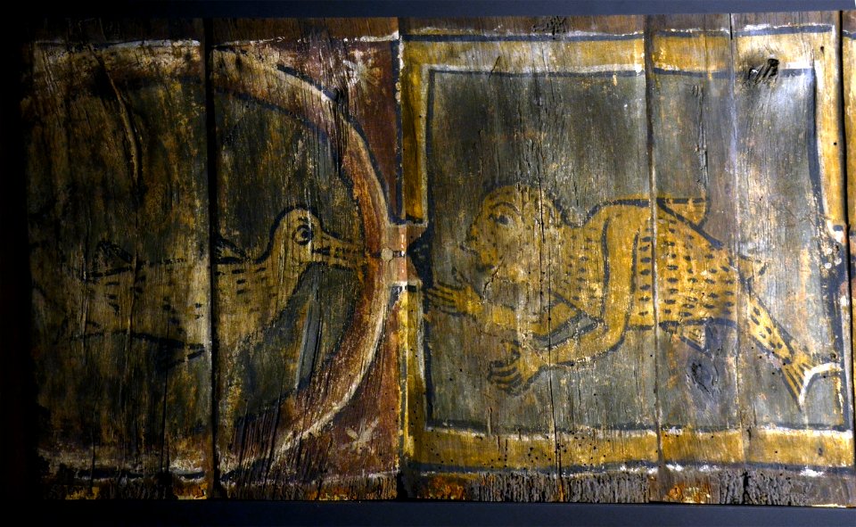 Plafond au bestiaire Musées de la Cour d'or Metz 29012017 12