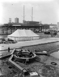 Plaatjes van opbouw E55 Rotterdam, Bestanddeelnr 907-0490