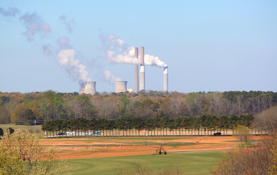 Plant Bowen seen from Mound A, April 2017