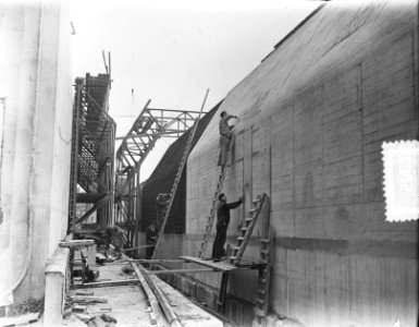 Plaatjes tunnelbouw Velsen, Bestanddeelnr 905-8216 photo