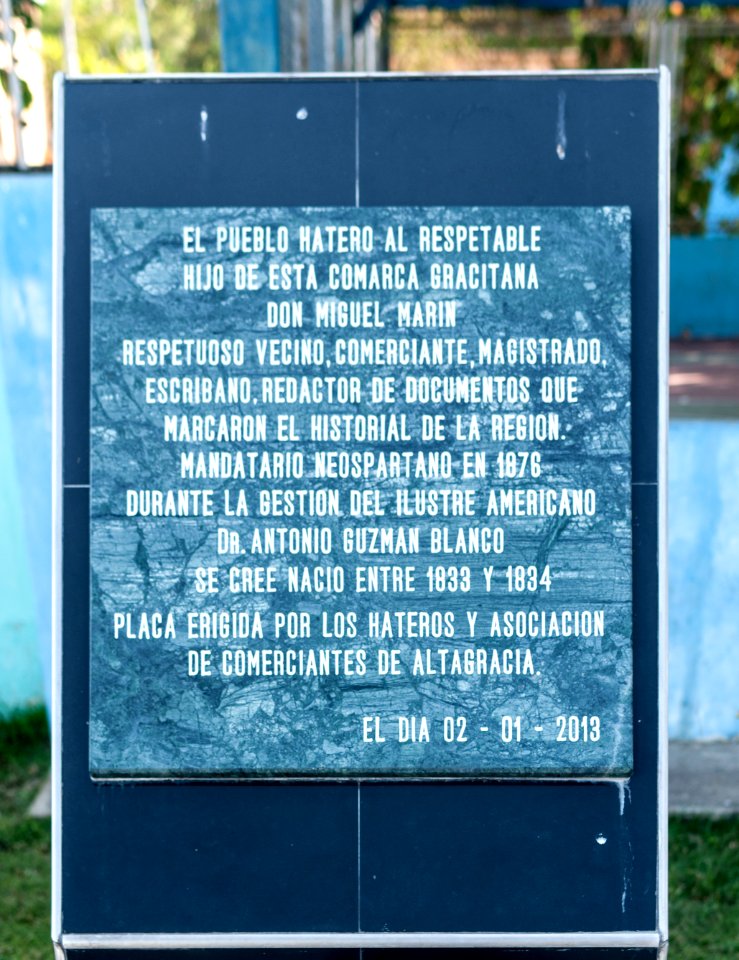 Plac in Altagracia square