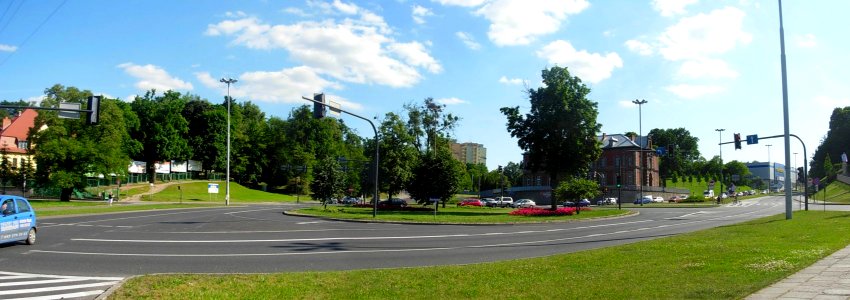 Plac Poznański panorama a