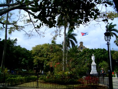 Place plantée à la Havane Cuba