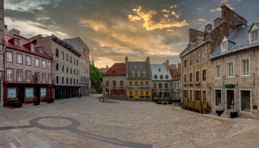 Place Royale, Vieux-Québec, Quebec ville, Canada 2 photo