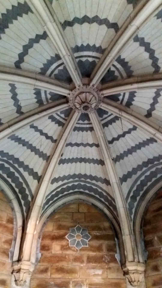 Plafond de la tour de la Prudence, Basilique Notre-Dame de Fourvière