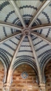 Plafond de la tour de la Prudence, Basilique Notre-Dame de Fourvière