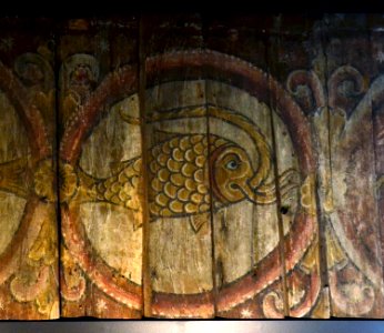 Plafond au bestiaire Musées de la Cour d'or Metz 29012017 18
