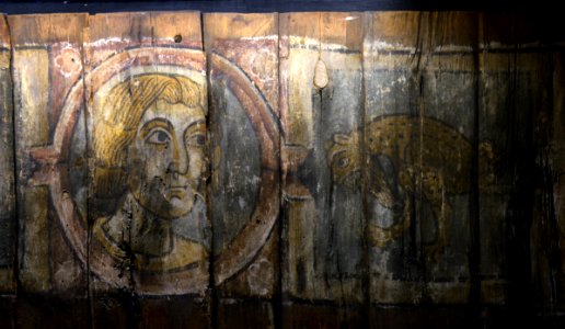 Plafond au bestiaire Musées de la Cour d'or Metz 29012017 09