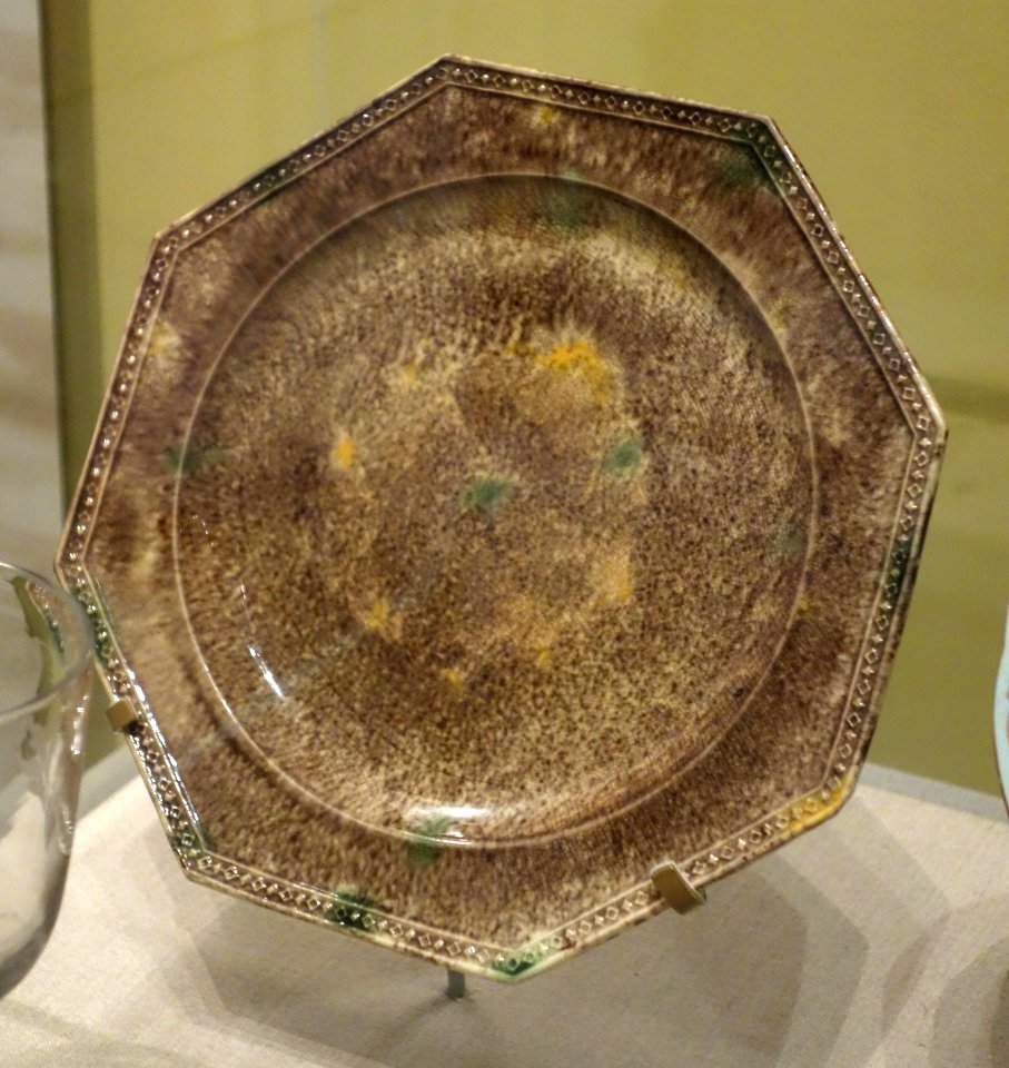 Plate, attributed to Thomas Whieldon, Staffordshire, England, c. 1755 - Albany Institute of History and Art - DSC07995