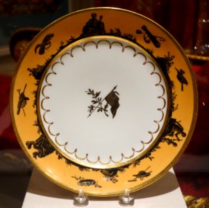 Plate, by Dihl et Gerhard, Paris, 1800-1815, porcelain - Winterthur Museum - DSC01435