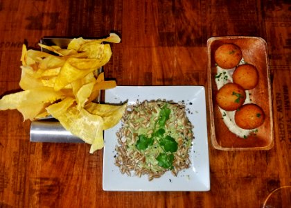 Plantains, guacamole, and croquetas - Cambridge, MA photo