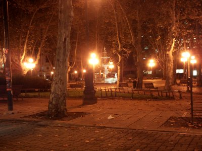 Plaza Matriz night