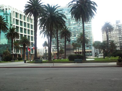 Plaza Independencia from northeast