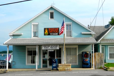 Pleasant Hall PA Post Office and Tatoos 17246