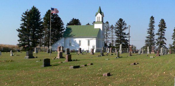 Pleasant Hill Chapel (Union Co SD) from SSE 2