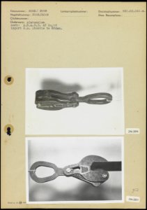 Platenklem, merk S.N.A.B.B. of Rapid, import R.S. Stokvis te Rotterdam, Bestanddeelnr 256-2856