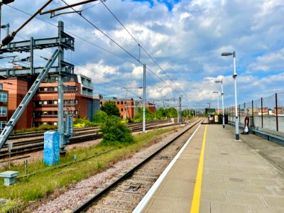 Platform 1 down, Romford, 2021
