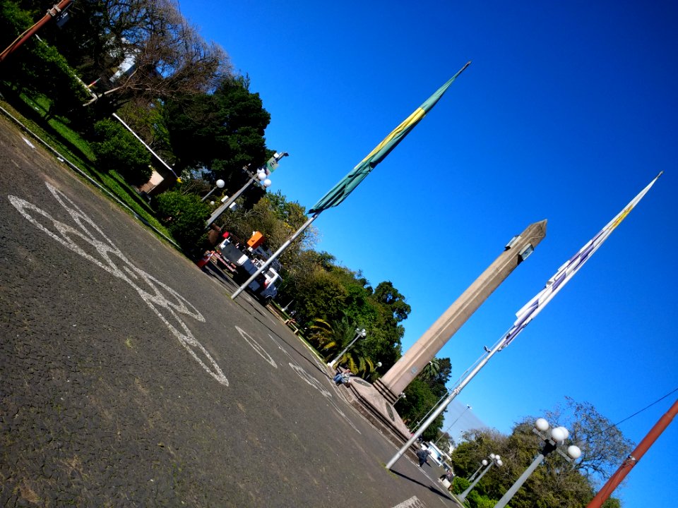 Plaza Internacional at an angle