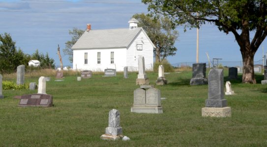 Pleasant Ridge Church (Phillips Co, KS) and cemetery 1