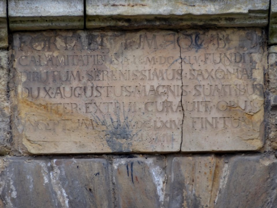 Plaque Castle Heldrungen 1