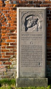 Plaque Christian II Nyborg castle Denmark