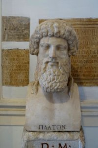 Plato, MC 571, Roman - Musei Capitolini - Rome, Italy - DSC05999 photo