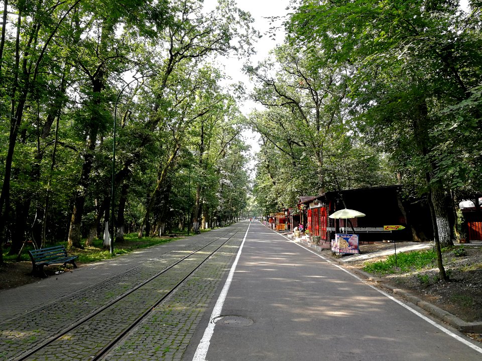 Platoul Cornesti Children's Railway tracks (2010s)