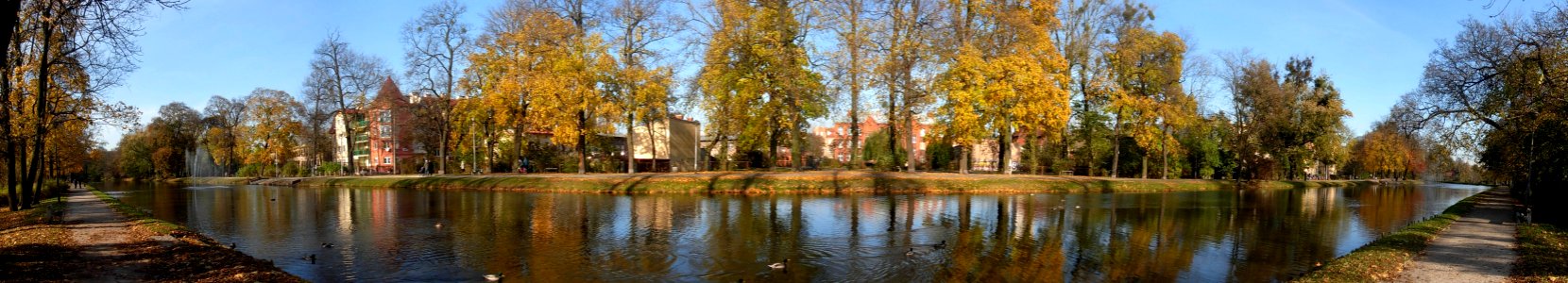 Planty nad Kanałem Bydgoskim - panorama 4