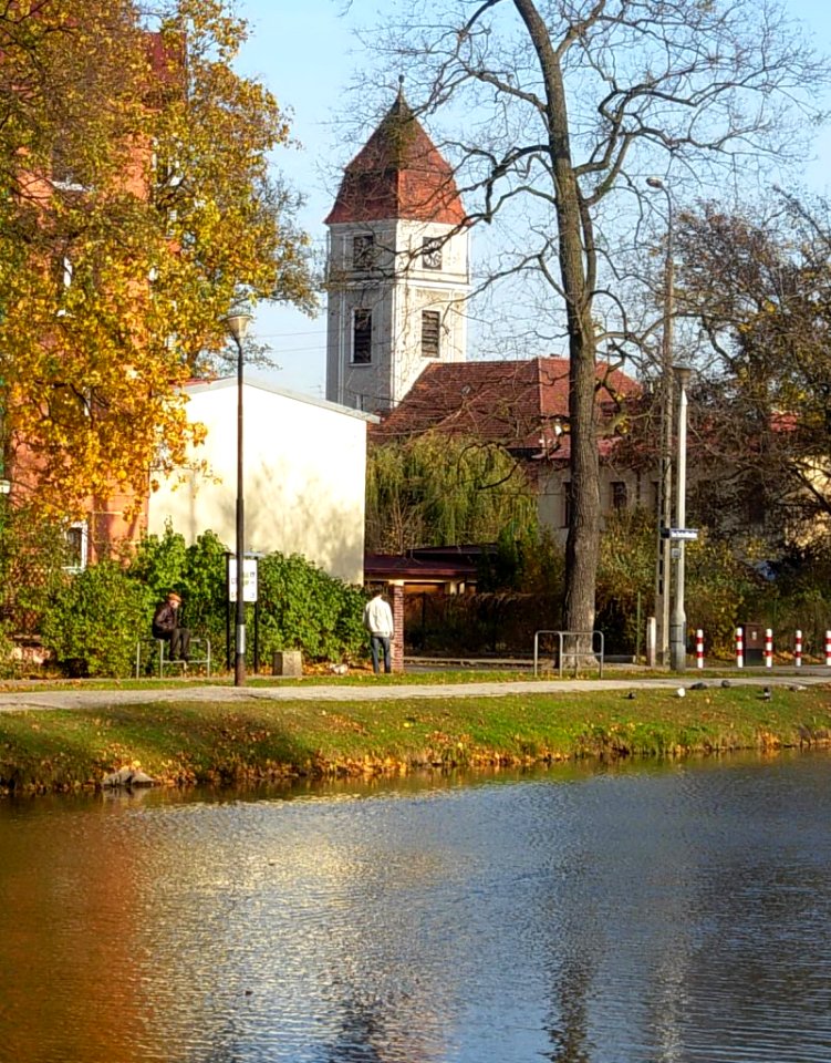 Planty nad KB - kościół św Wojciecha