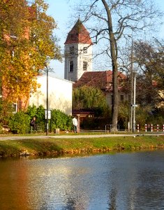 Planty nad KB - kościół św Wojciecha