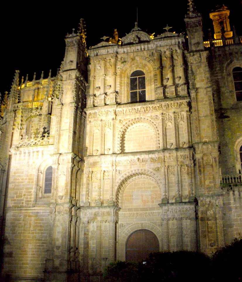 Plasencia - Catedral Nueva, nocturno