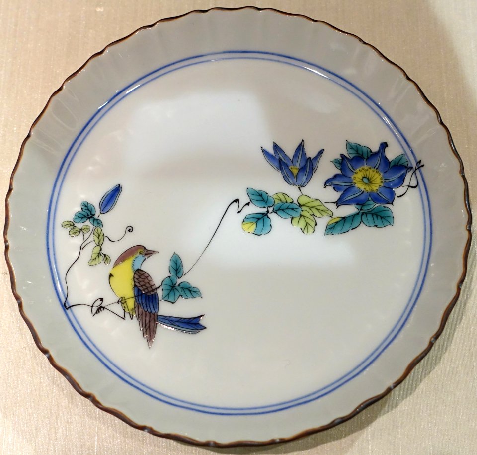 Plate - Ishikawa Prefectural Museum of Traditional Arts and Crafts - Kanazawa, Japan - DSC09871